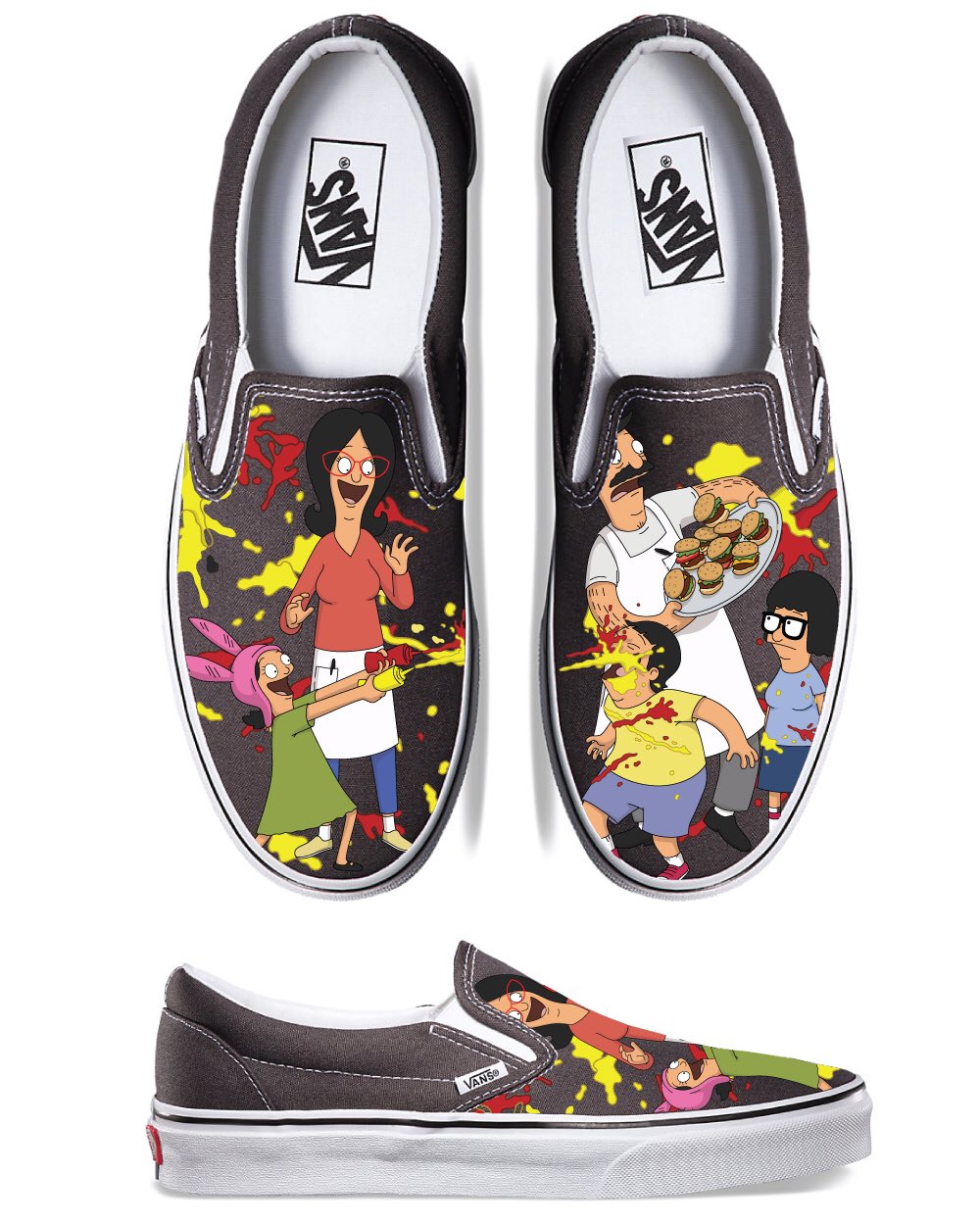 Bob's burgers 2024 vans shoes