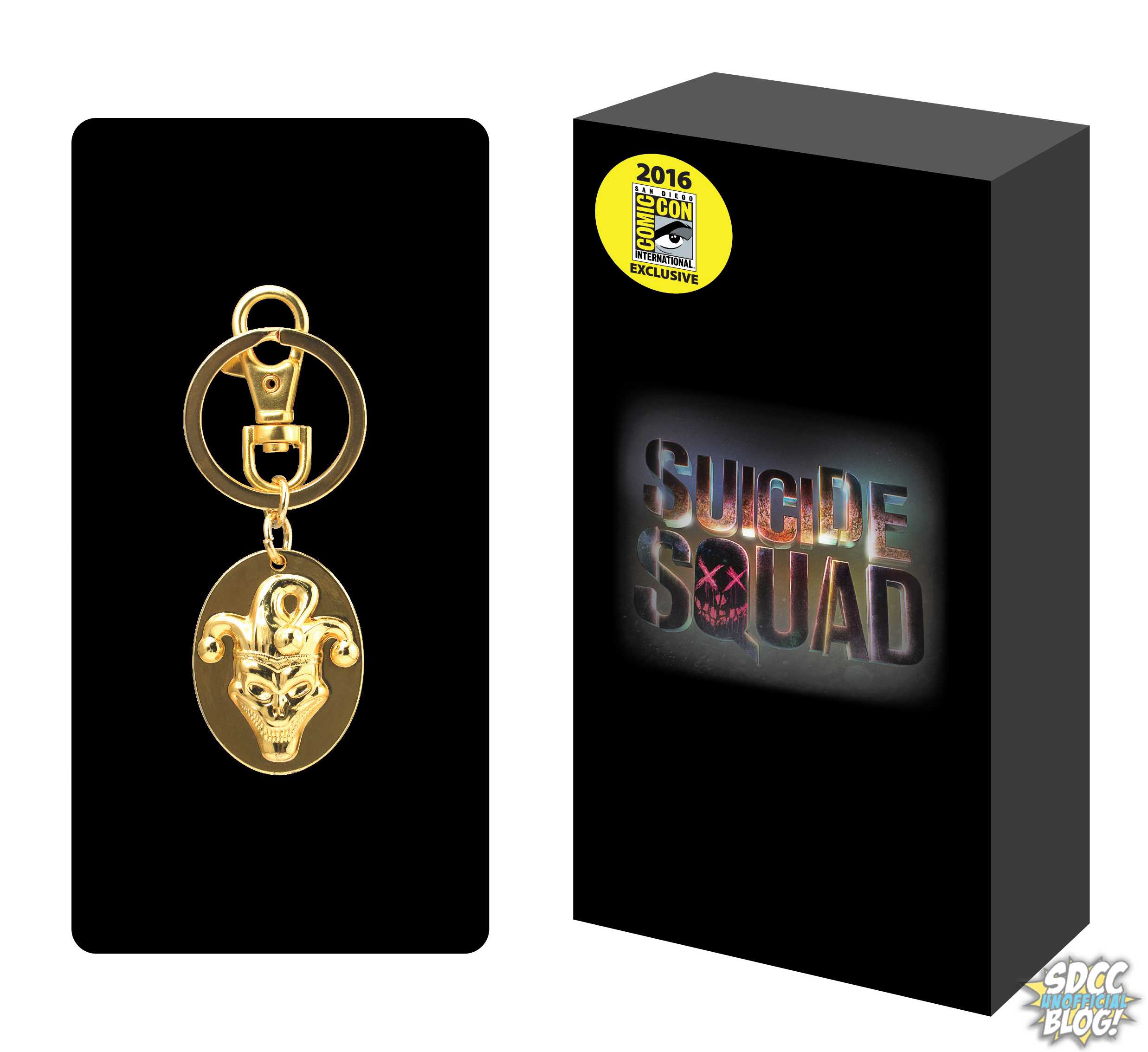 Suicide Squad Pewter Keyring Box Set