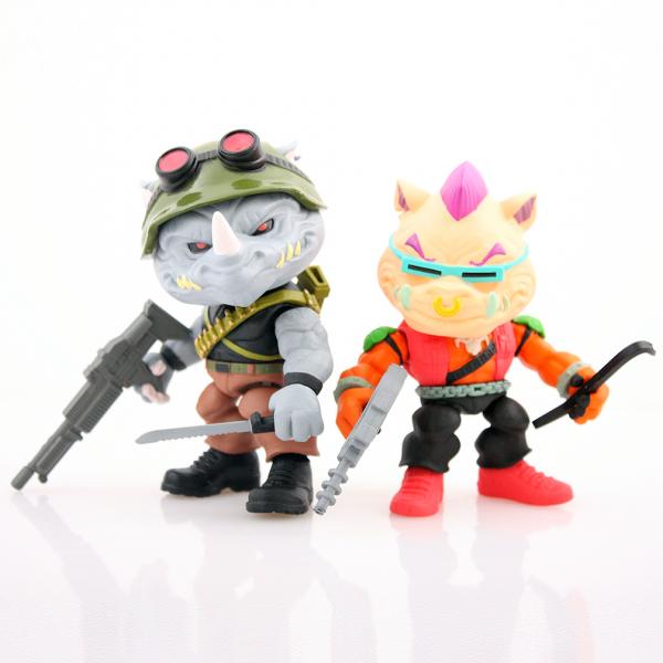 BeBop + Rocksteady Toy Variant 2 Pak