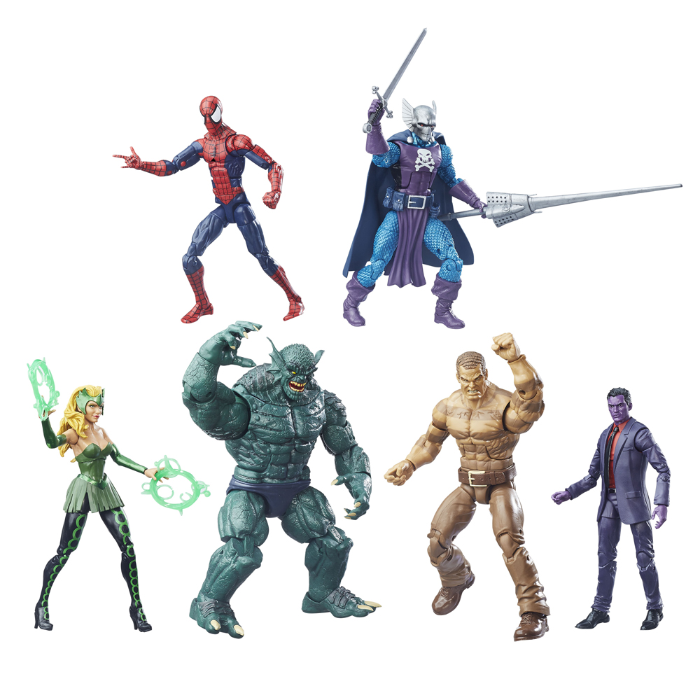 MARVEL THE RAFT LEGENDS SERIES 6-Inch Action Figure Set - oop