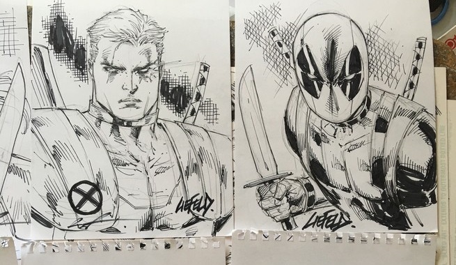 X-Force Sketch Scavenger Hunt