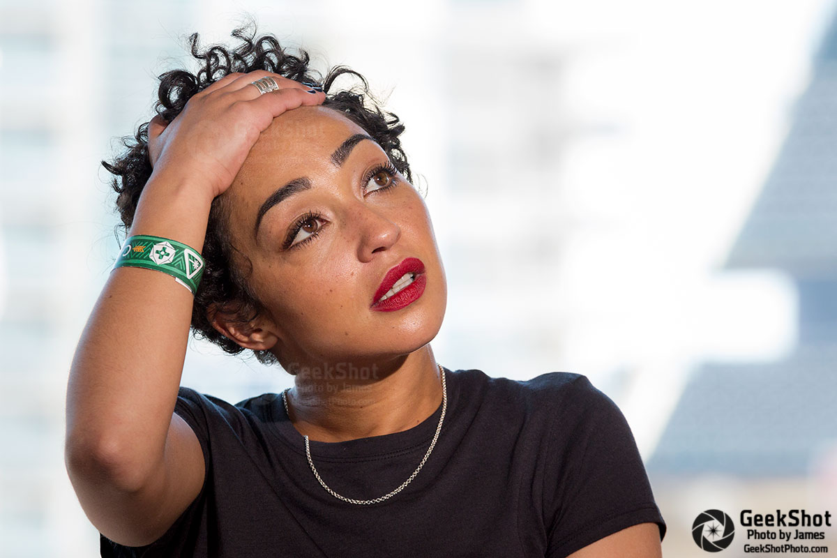 GeekShot Exclusive Photo Series Vol. 3 (Week 22) - Ruth Negga Tulip Preacher AMC Camp Conival 2016 SDCC Nerdist Geek & Sundry