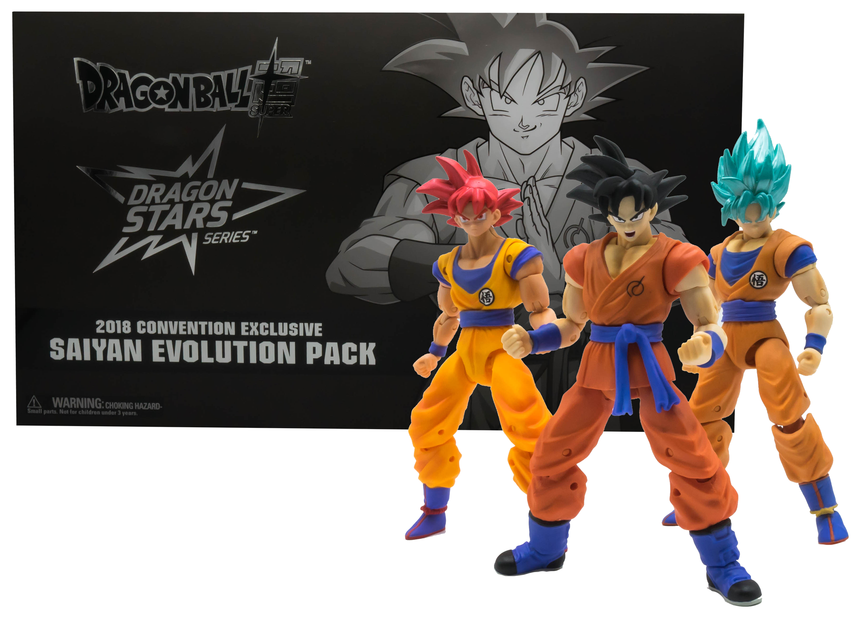 Bandai DragonBall Evolution Carded & Open Action Figures on Display Anime Expo 2019