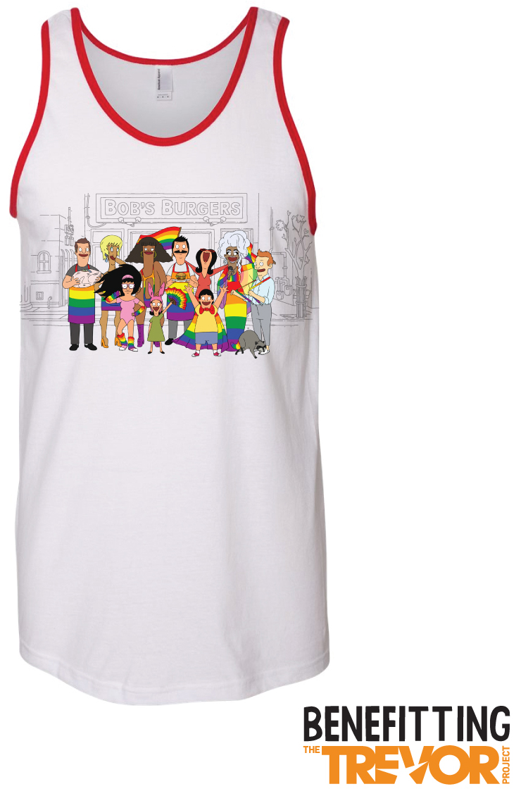 bobs burgers pride shirt