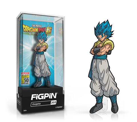 SDCC 2019 EXCLUSIVE FIGPIN XL DRAGON BALL FIGHTER Z SSGSS VEGETA AND GOKU 
