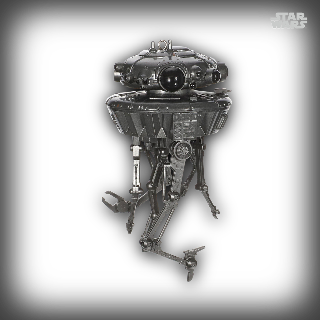 The Empire Strikes Back Imperial Probe Droid Metal Ornament SDCC Star Wars 