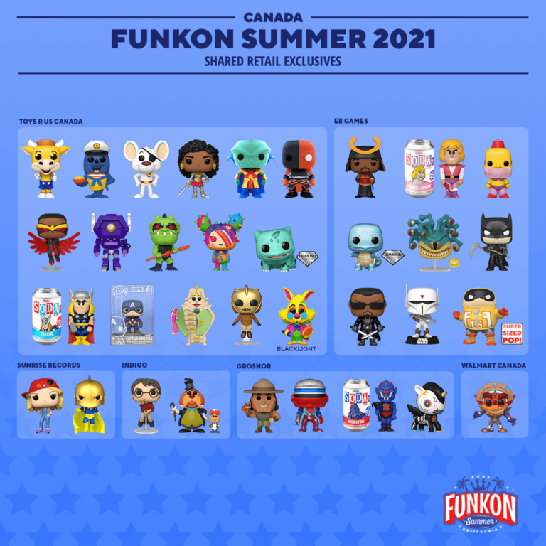 FunKon & Fundays 2021 Exclusives [Update July 16] - San Diego Comic-Con ...