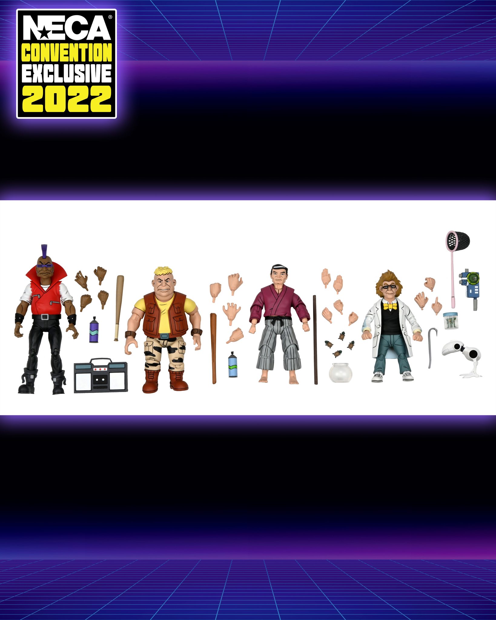 SDCC 2022: NECA's '90s Nostalgia for Turtles, Gargoyles, Dinosaurs