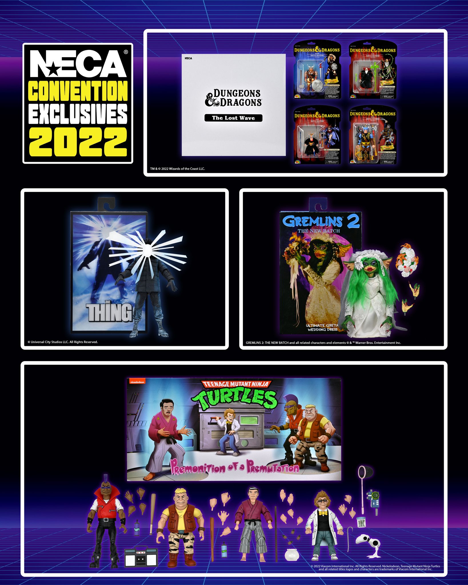 NECA San Diego ComicCon 2022 Exclusives [UPDATE June 2] KSA Comics