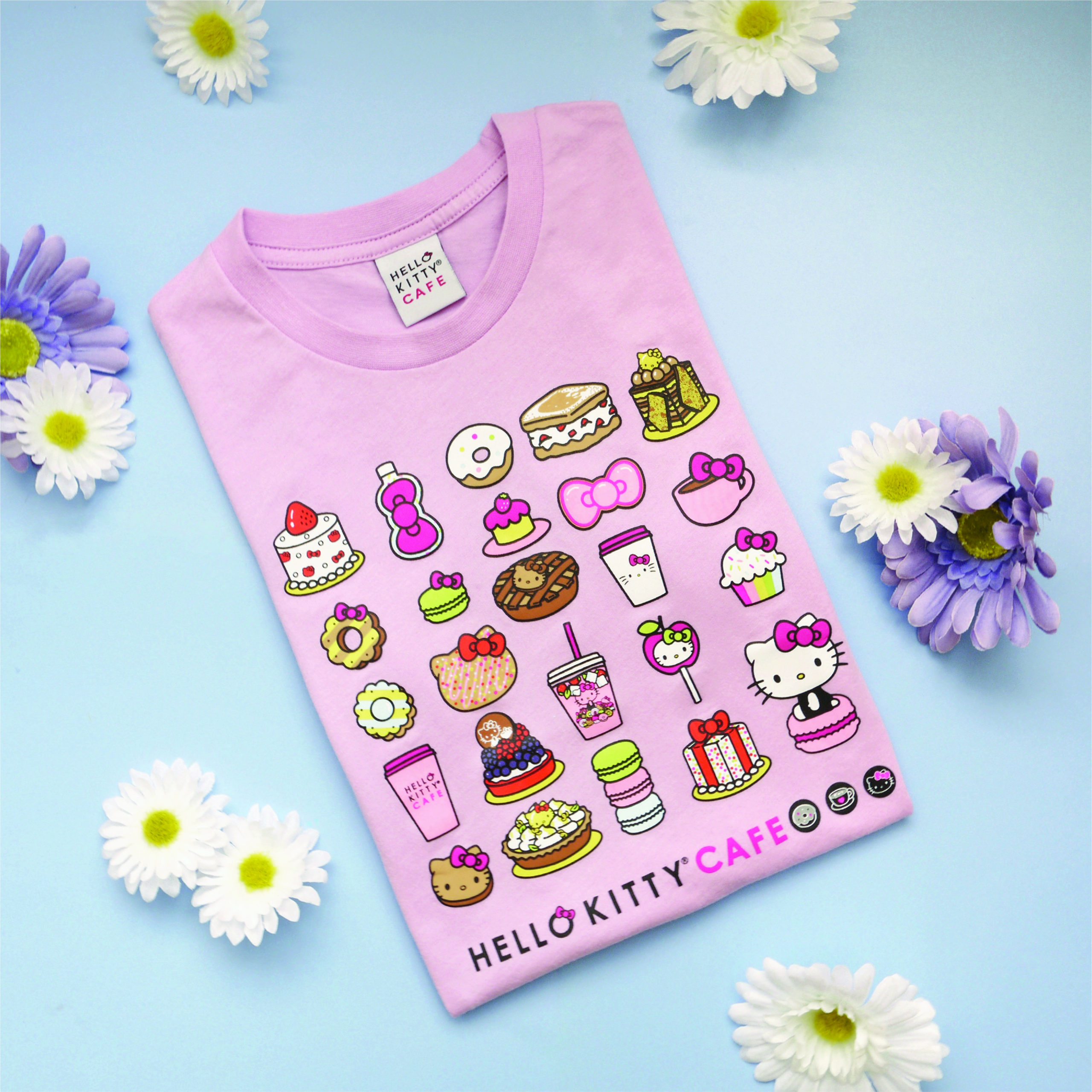 Hello Kitty Cafe Truck - 🎀Sweet news!🎀 Stay cute in our new Hello Kitty  Cafe exclusive Patch Hoodie and T-Shirt! These and our new Cookie Plush are  now available for purchase online!