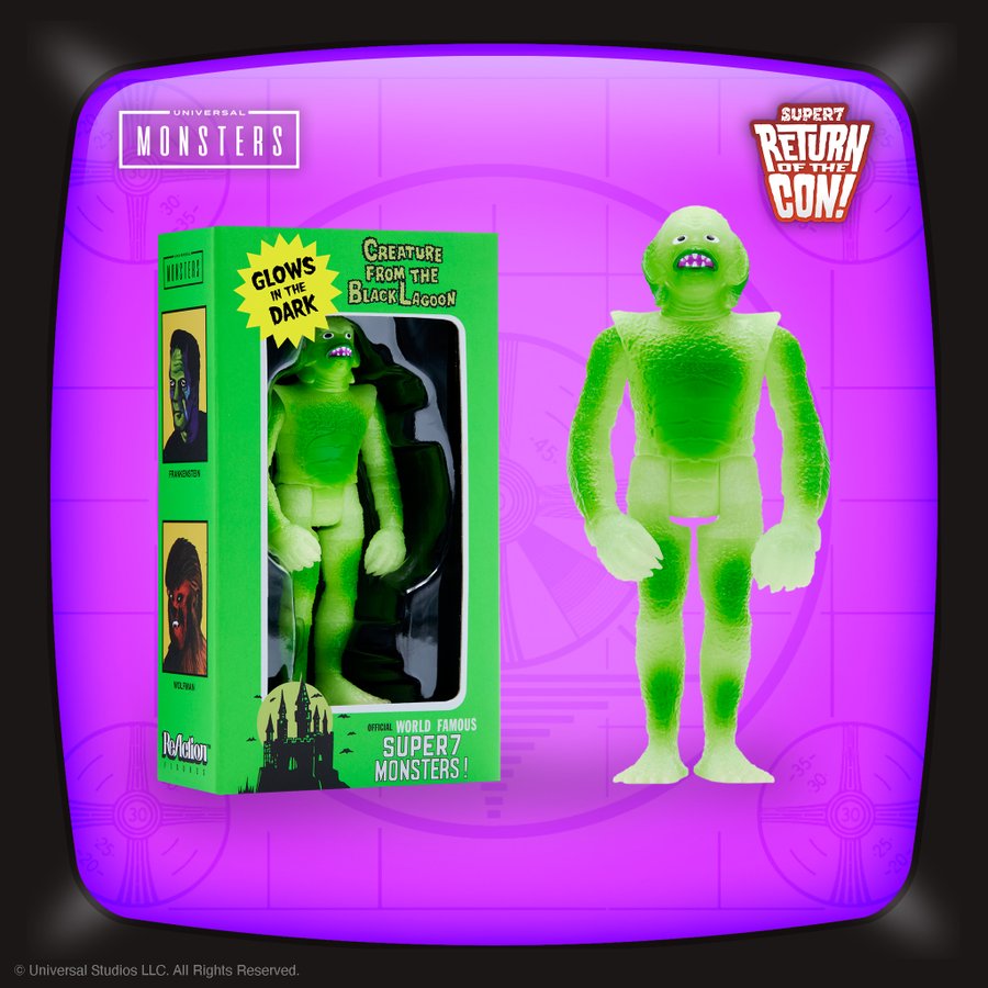 The Worst ReAction Figures Wave 3C - X-2 (Monster Glow) SDCC 22 – Super7