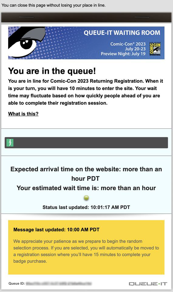 San Diego ComicCon 2023 Open Registration Visual Guide San Diego