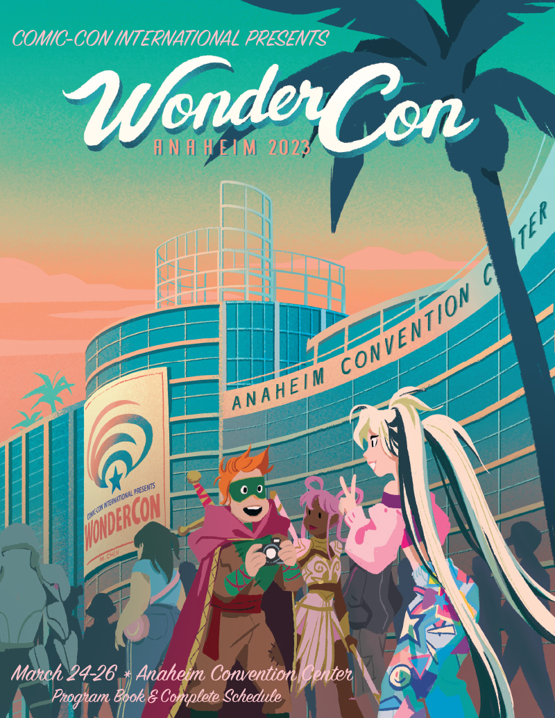 WonderCon Anaheim 2023 Program Book Artwork Revealed San Diego Comic