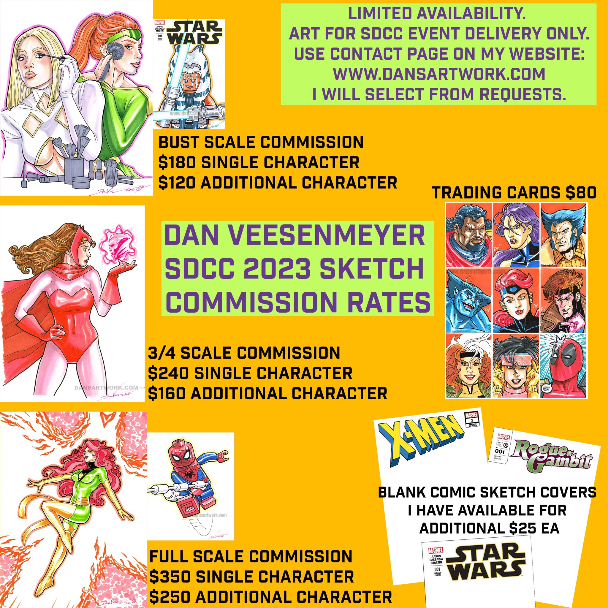 Dan Veesenmeyer San Diego ComicCon 2023 Exclusives, Debuts, More