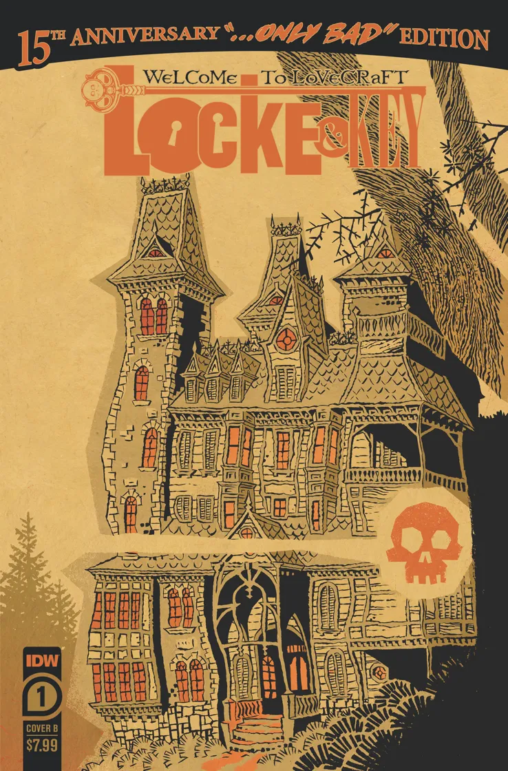 Locke & Key 15th Anniversary "...Only Bad" Edition Cover
