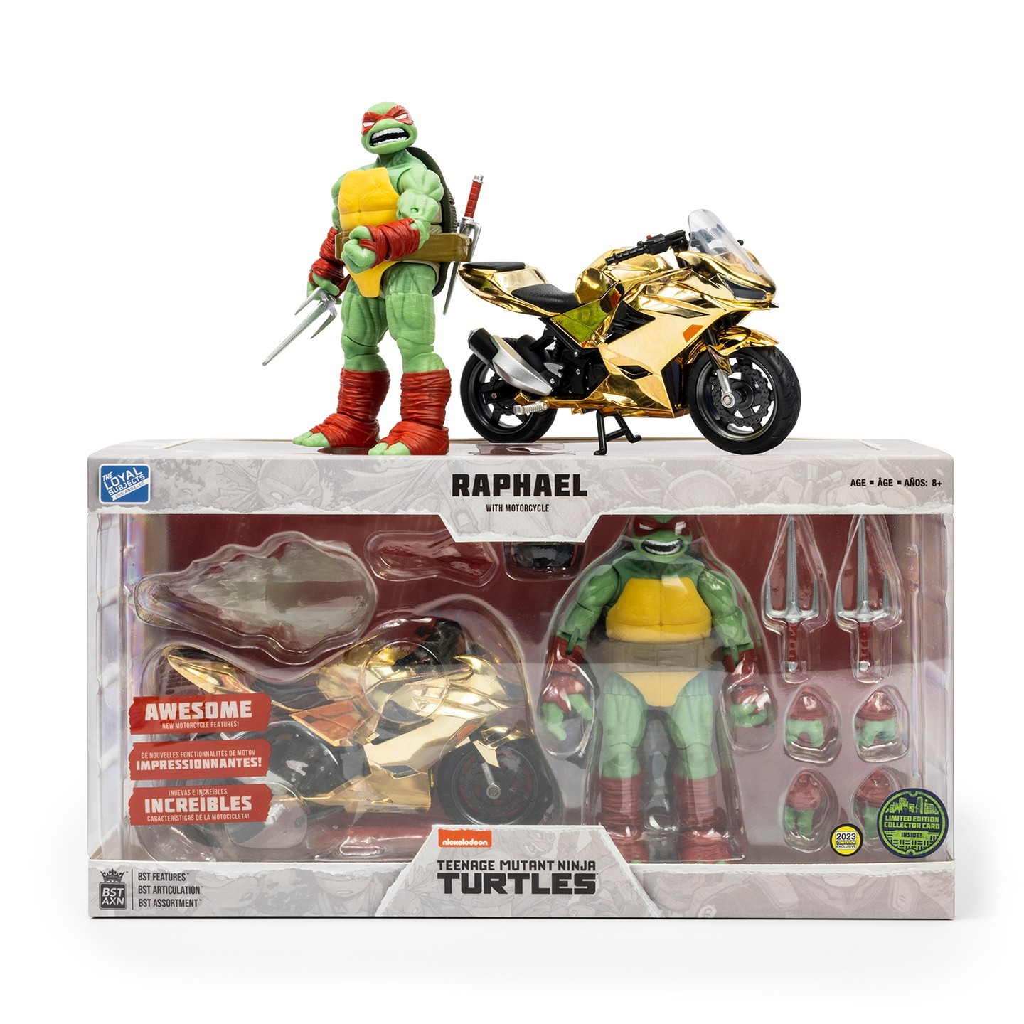 TMNT BST AXN XL SDCC 2023 Super Shredder Glow-in-the-Dark Comic 8 Fig –  The Loyal Subjects