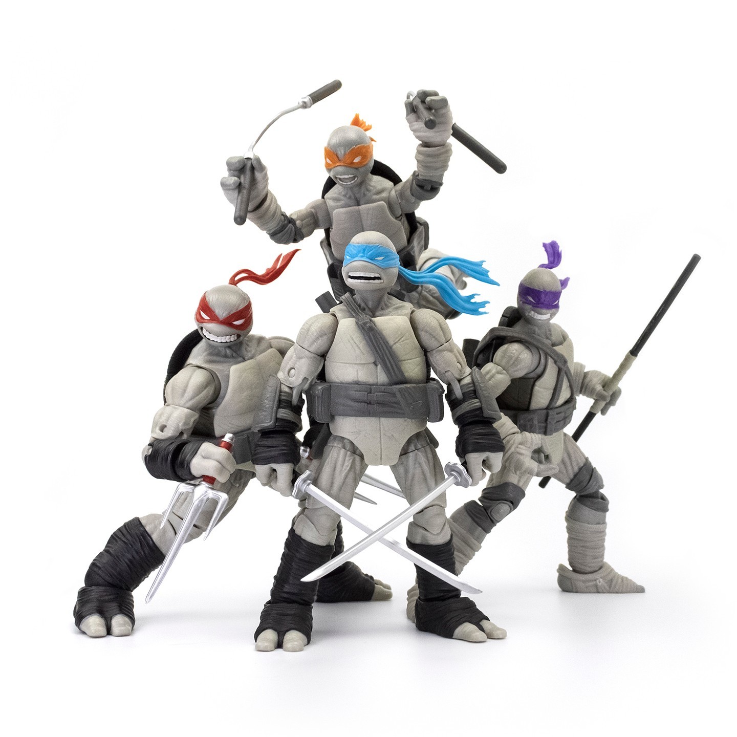 TMNT BST AXN XL SDCC 2023 Super Shredder Glow-in-the-Dark Comic 8 Figure