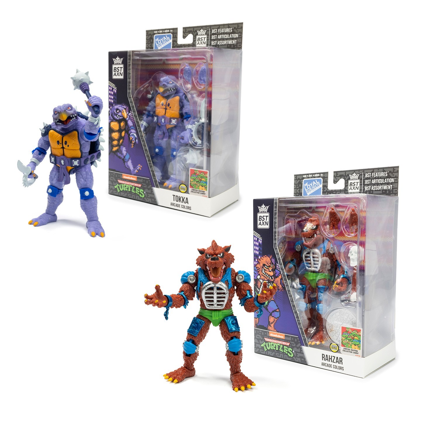 Teenage Mutant Ninja Turtles BST AXN XL Super Shredder (Glow-in-the-Dark)  SDCC 2023 Exclusive