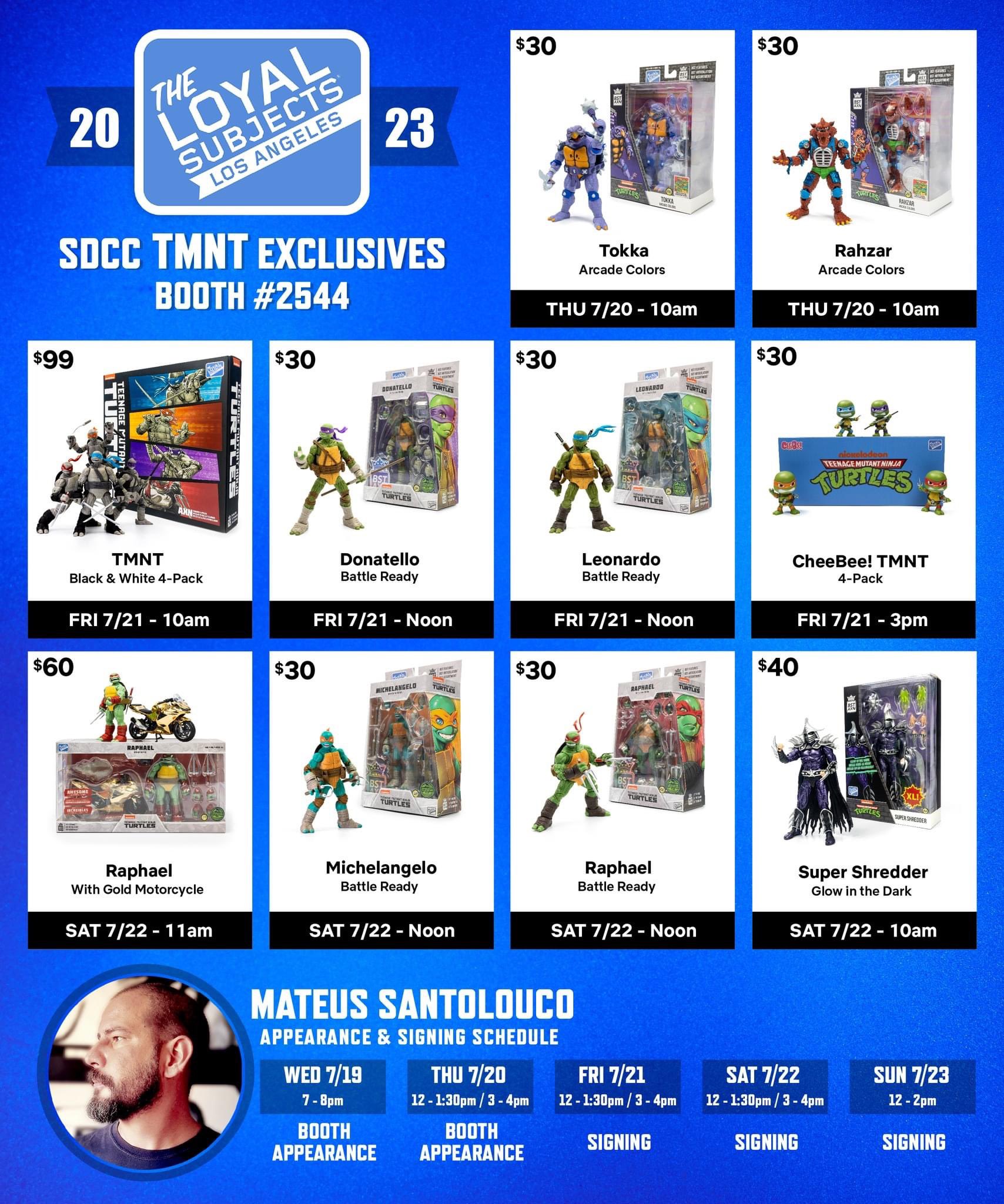 The Loyal Subjects San Diego Comic-Con 2023 Exclusives [Update 