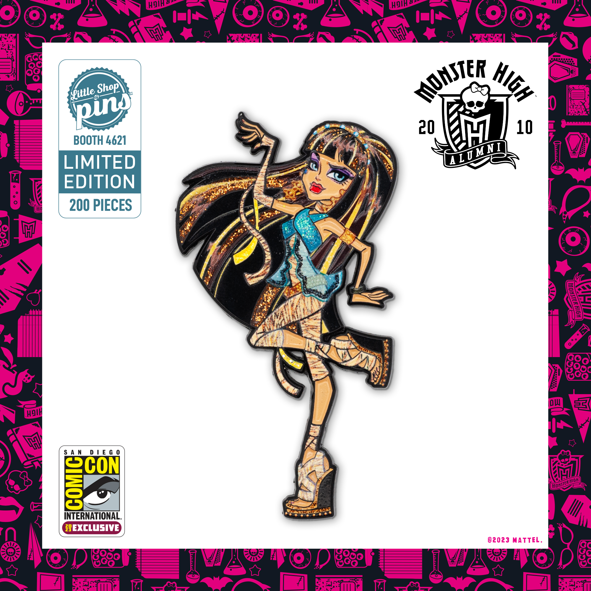 SDCC 2015 SUMMER OF SYFY LIMITED EDITION PINS PRESENTED BY MIDAS