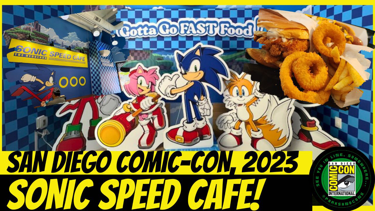 Sonic the Hedgehog Pop-Up Restaurant - San Diego Comic-Con Unofficial Blog