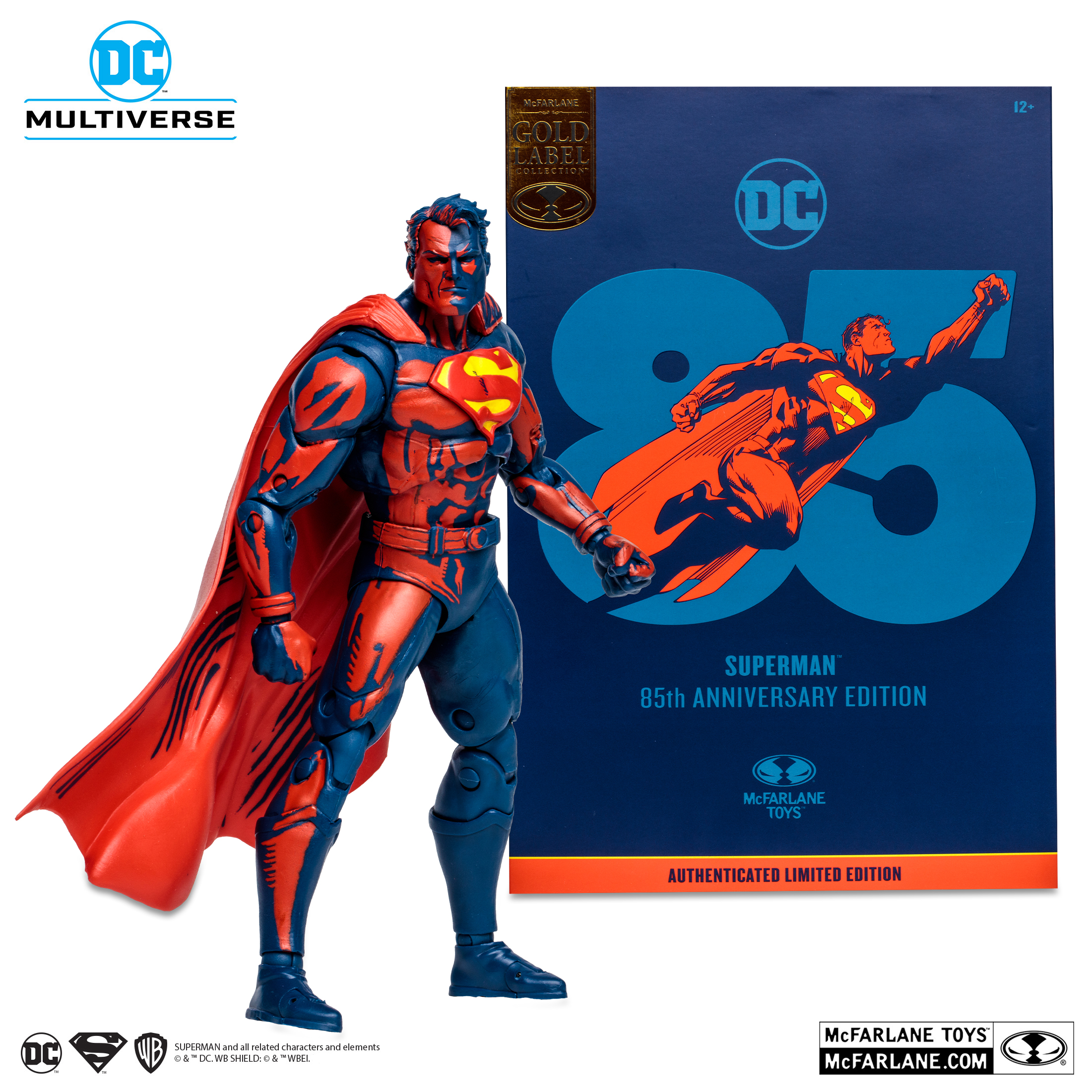 McFarlane Toys' Limited Edition Superman Action Comics #1 Resin