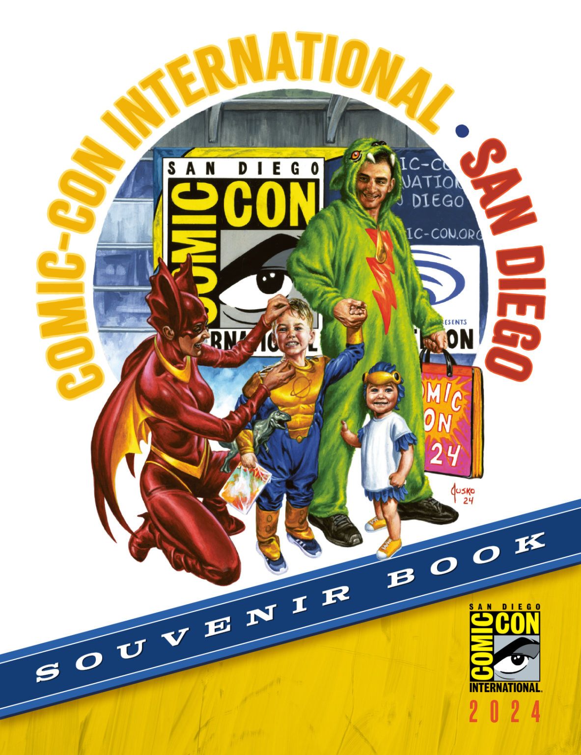 San Diego ComicCon 2024 Souvenir Book Cover Revealed San Diego Comic