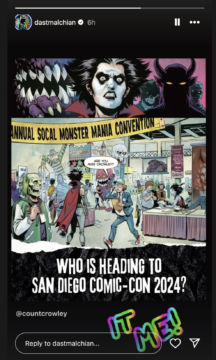 Actor David Dastmalchian Confirms Attendance at San Diego Comic-Con 2024
