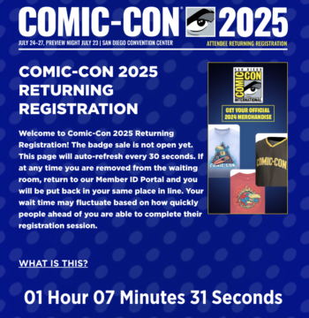 San Diego Comic-Con 2025 Returning Registration Recap: My Con Only