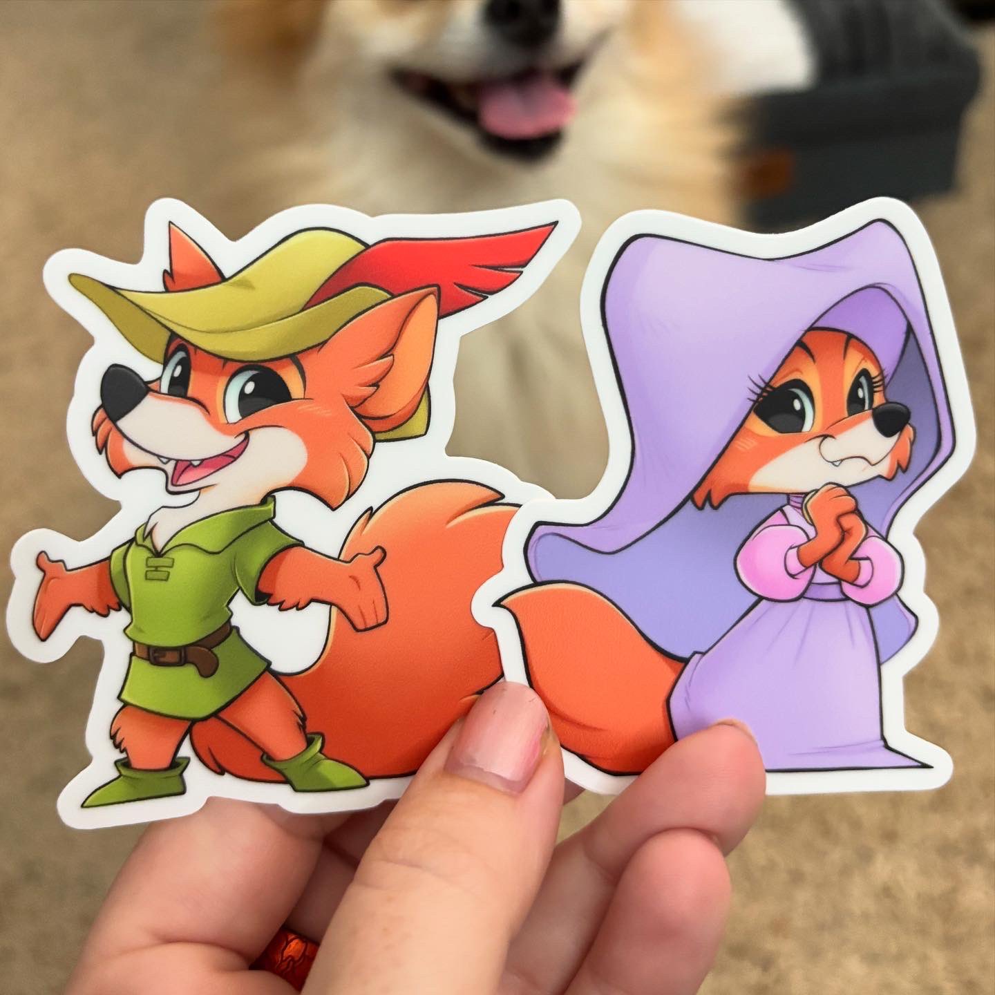 Robin Hood Chibi Sticker