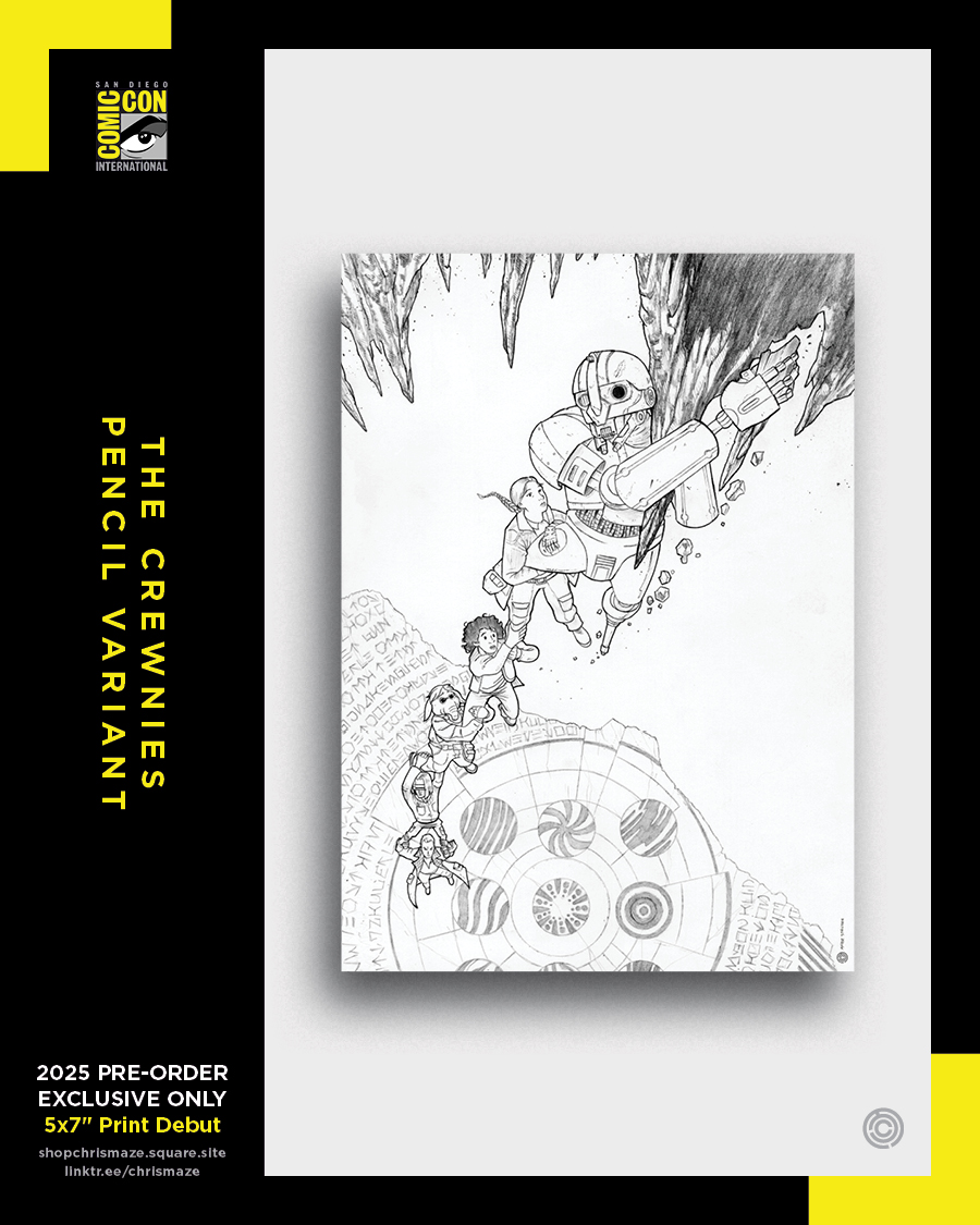 The Crewnies: Pencil Variant - 5x7" Print