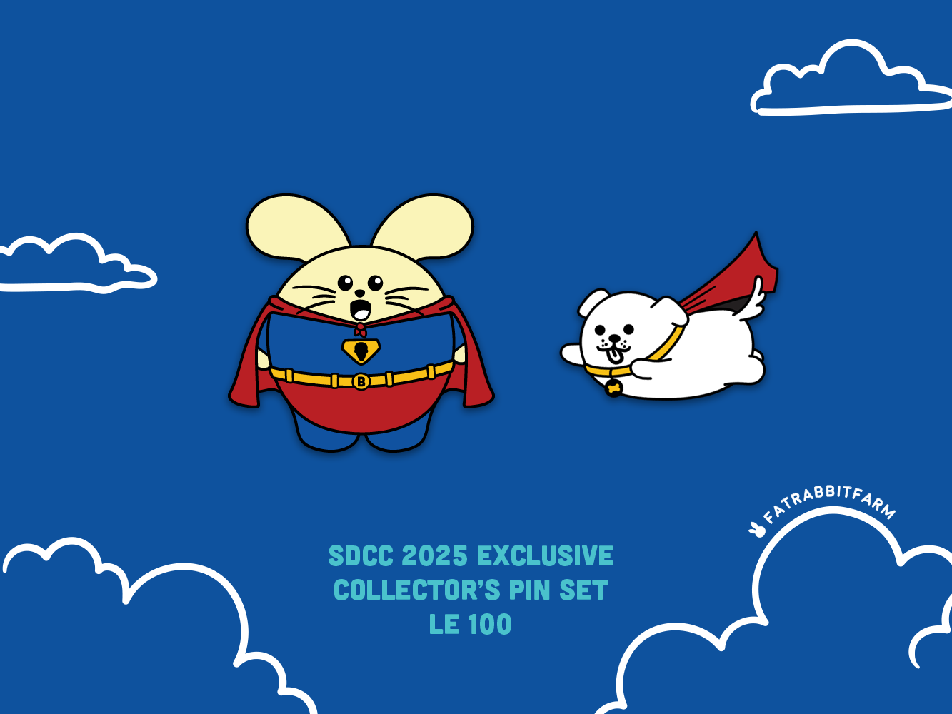 Super Babee & Super Pup Collector’s Pin Set