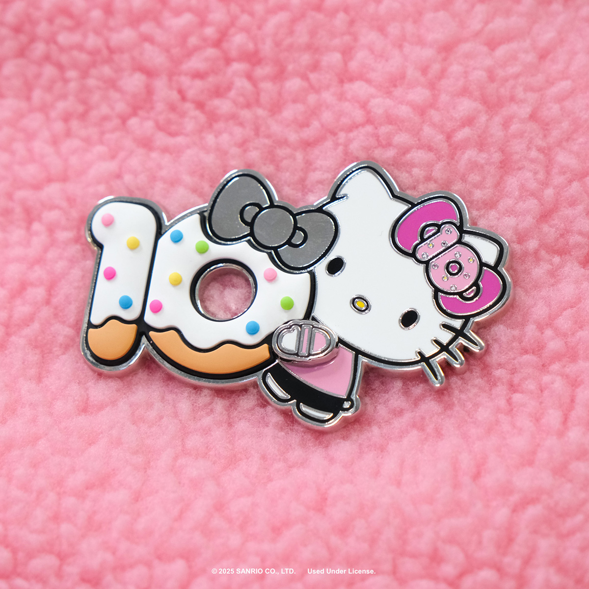 Hello Kitty Cafe 10th Anniversary Pin