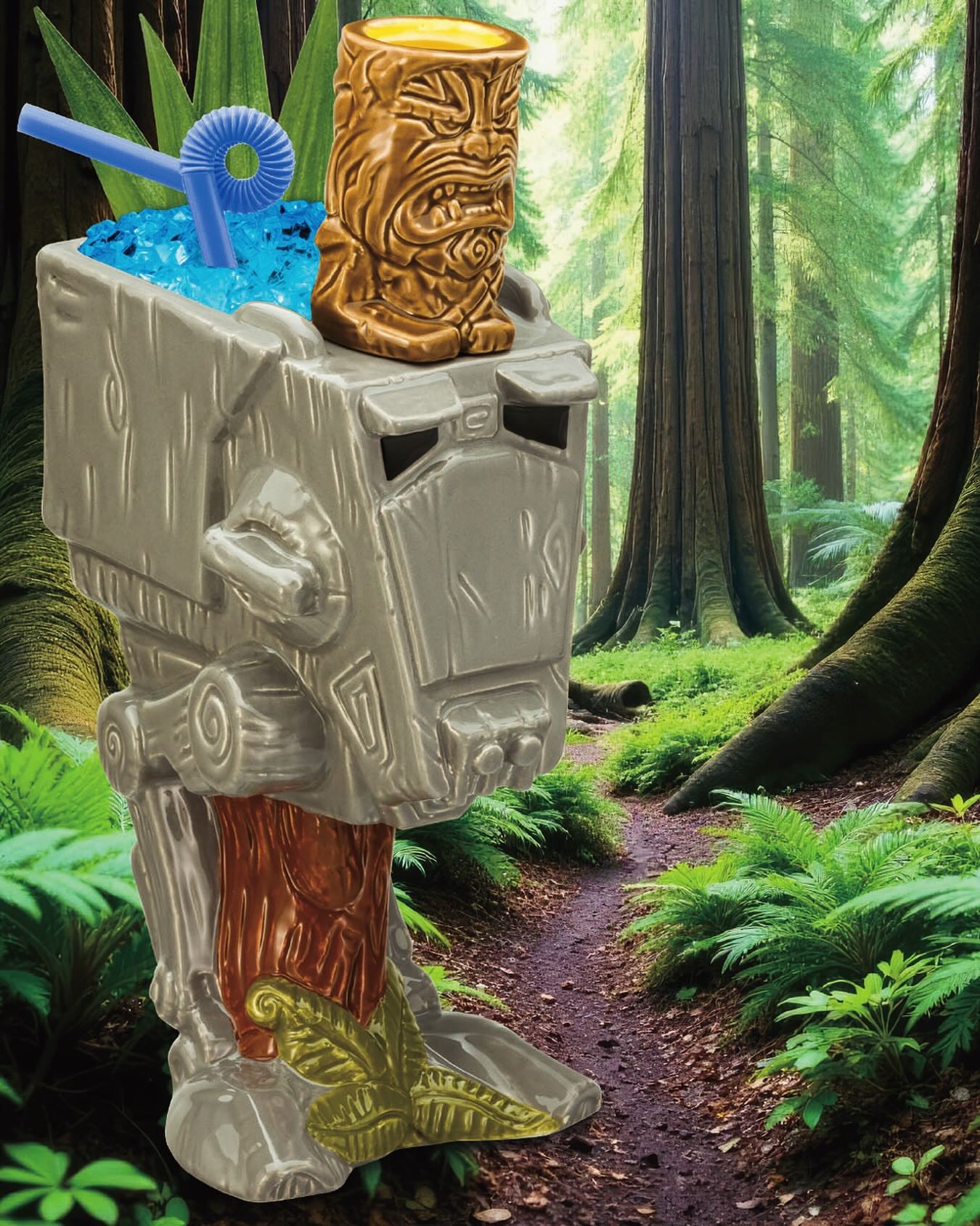Star Wars: AT-AT with Chewbecca Tiki Mug