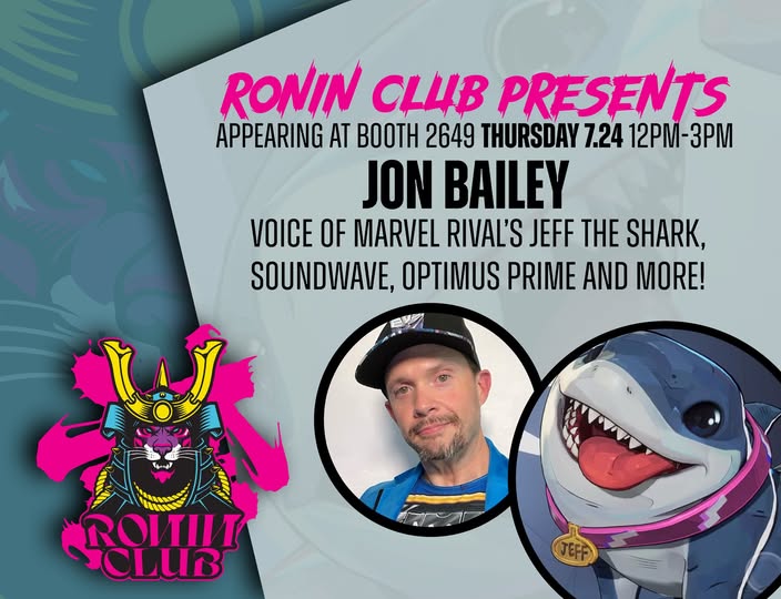 Ronin Club Collectibles Announces Signings at San Diego