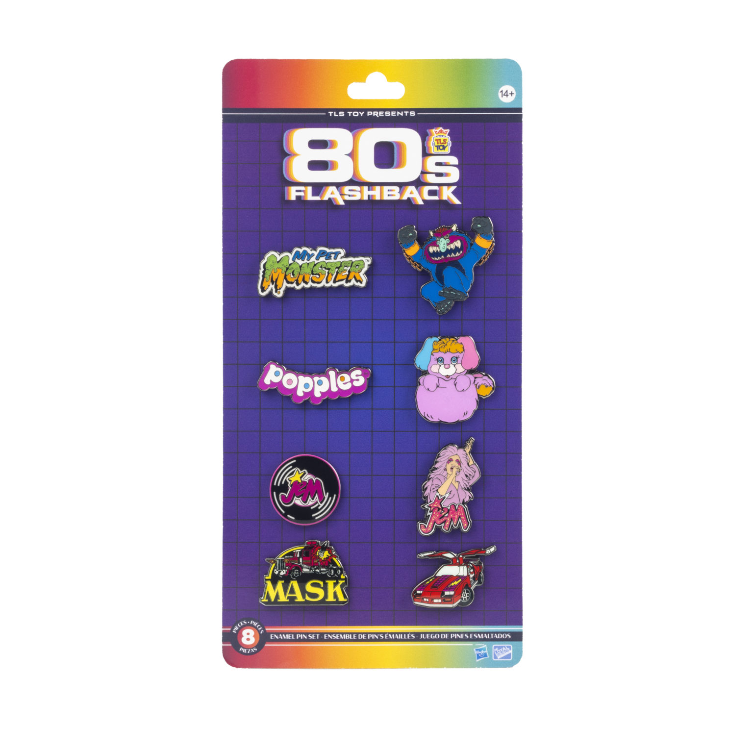 Flashback Enamel Pin Set