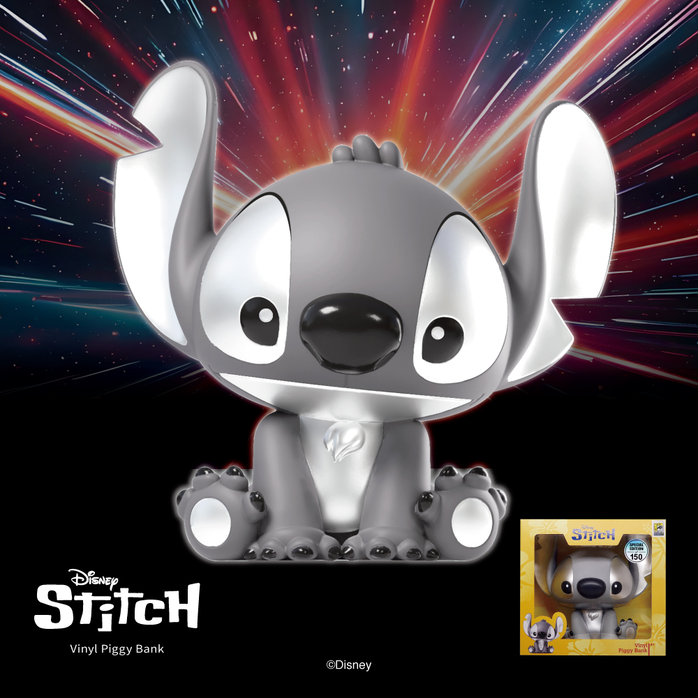Stitch Vinyl Piggy Bank