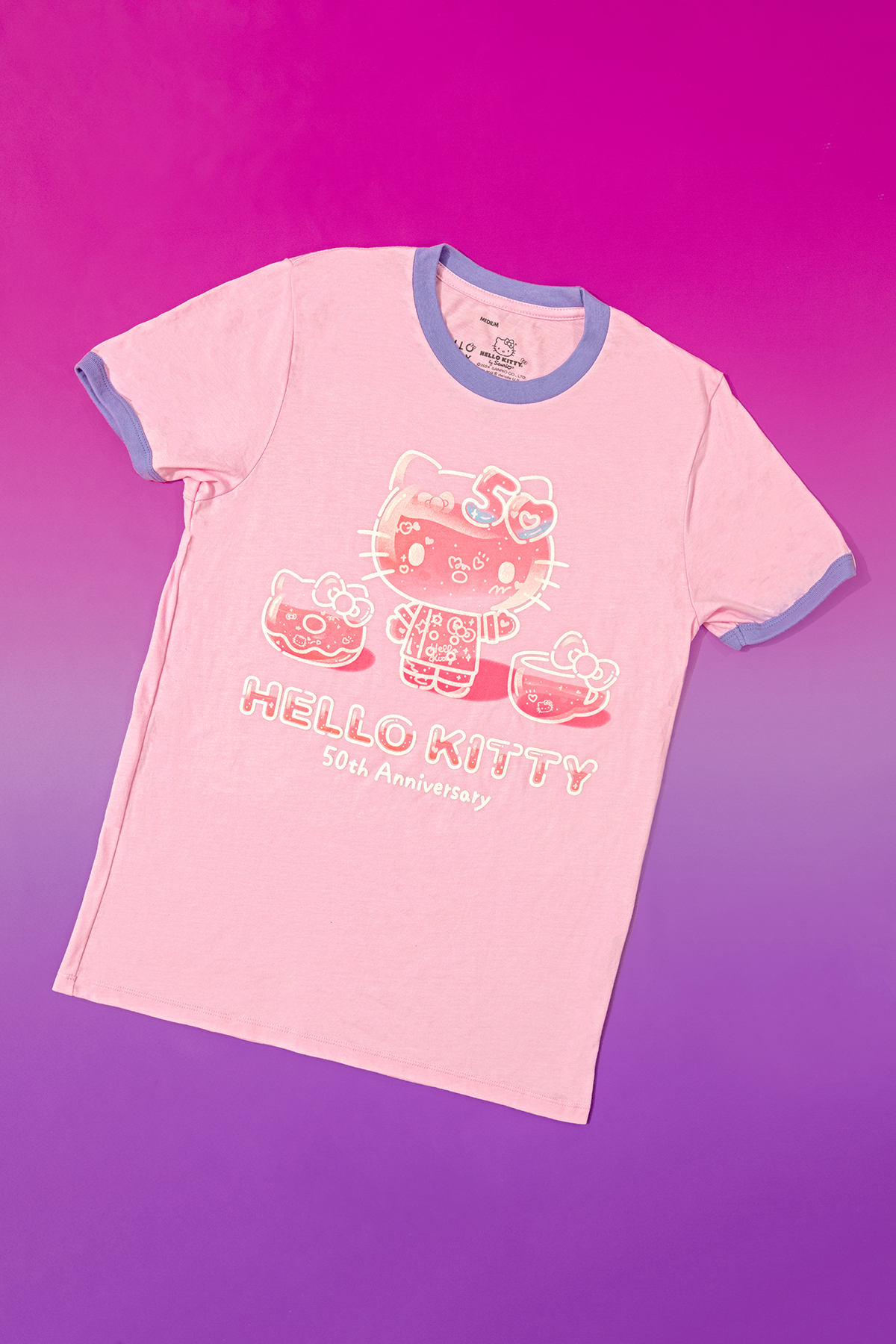 Hello Kitty 50th Anniversary Ringer Shirt