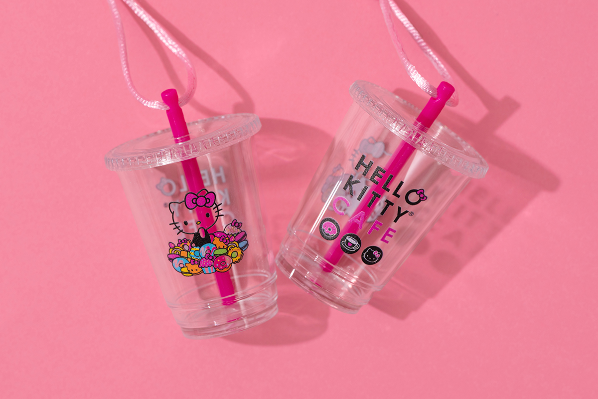 Hello Kitty Cafe Cold Cup Ornament