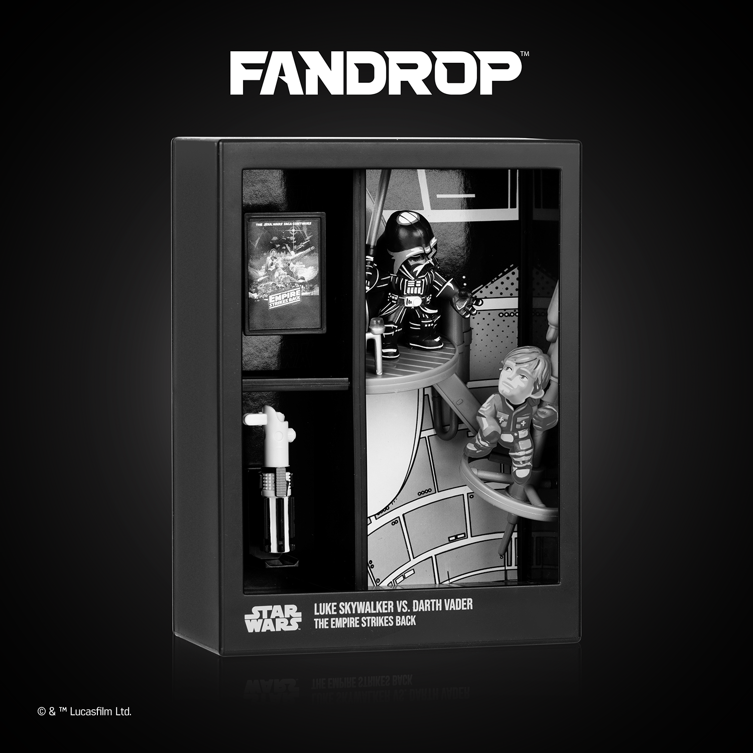 FANDROP: Storyboard Darth Vader vs. Luke Skywalker