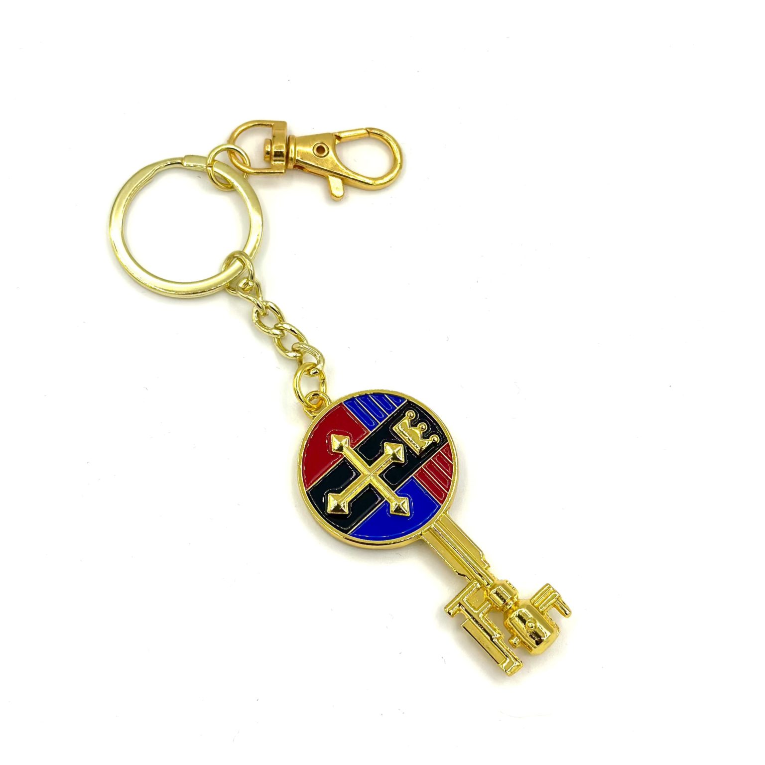 Gold Voltron Key Keychain
