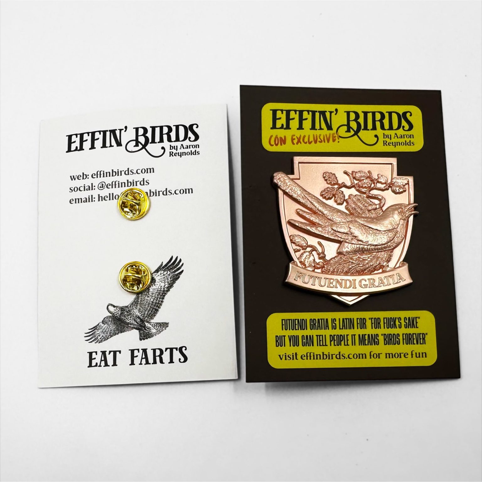 FUTUENDI GRATIA pin