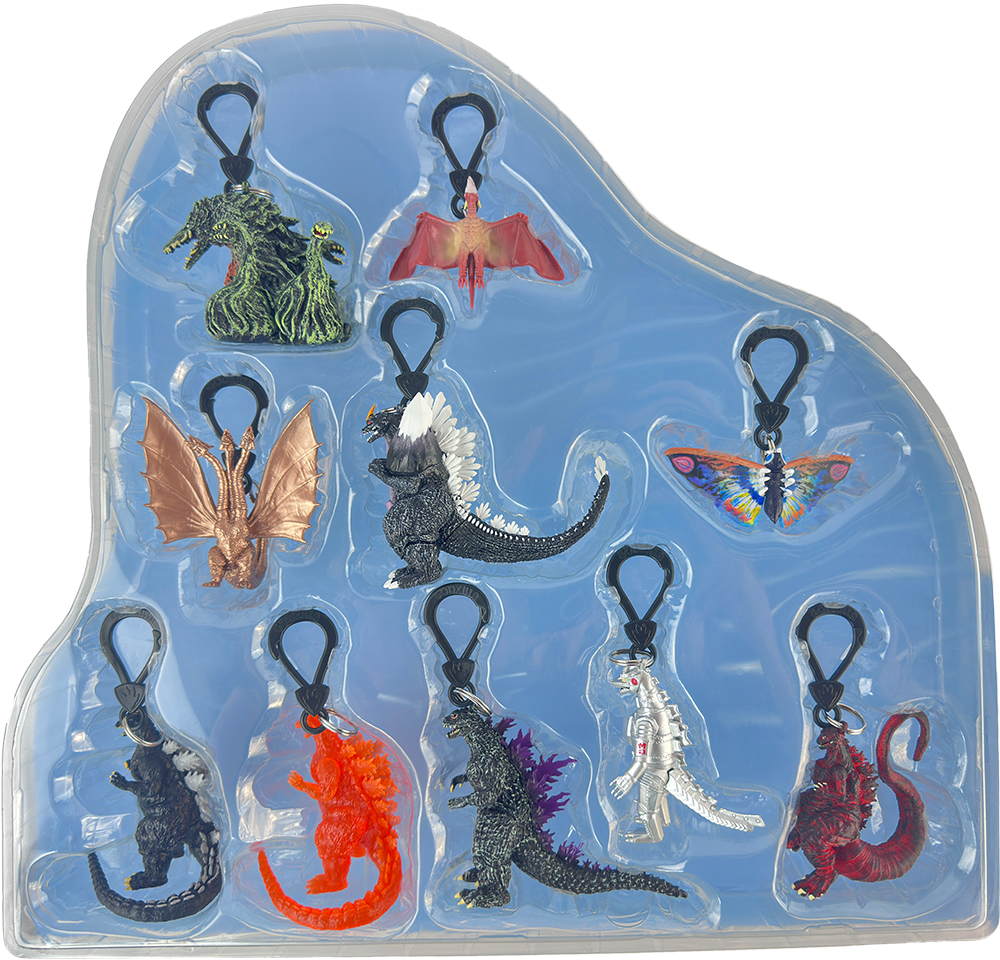 TOHO Godzilla 10‑Pack Figure Set