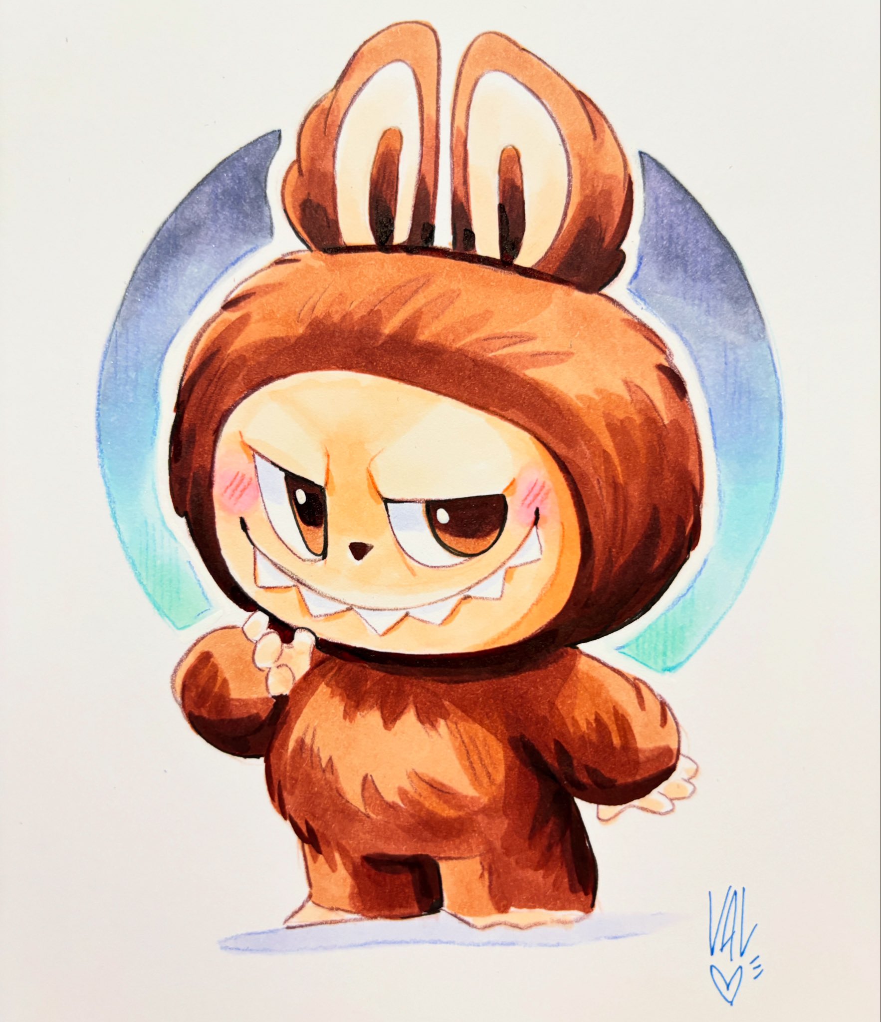 Labubu Original Art Work