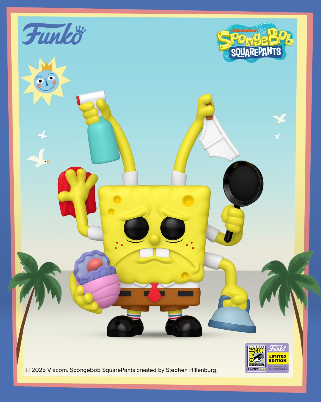 SpongeBob Squarepants SpongeBob Cleaning - POP! Premium