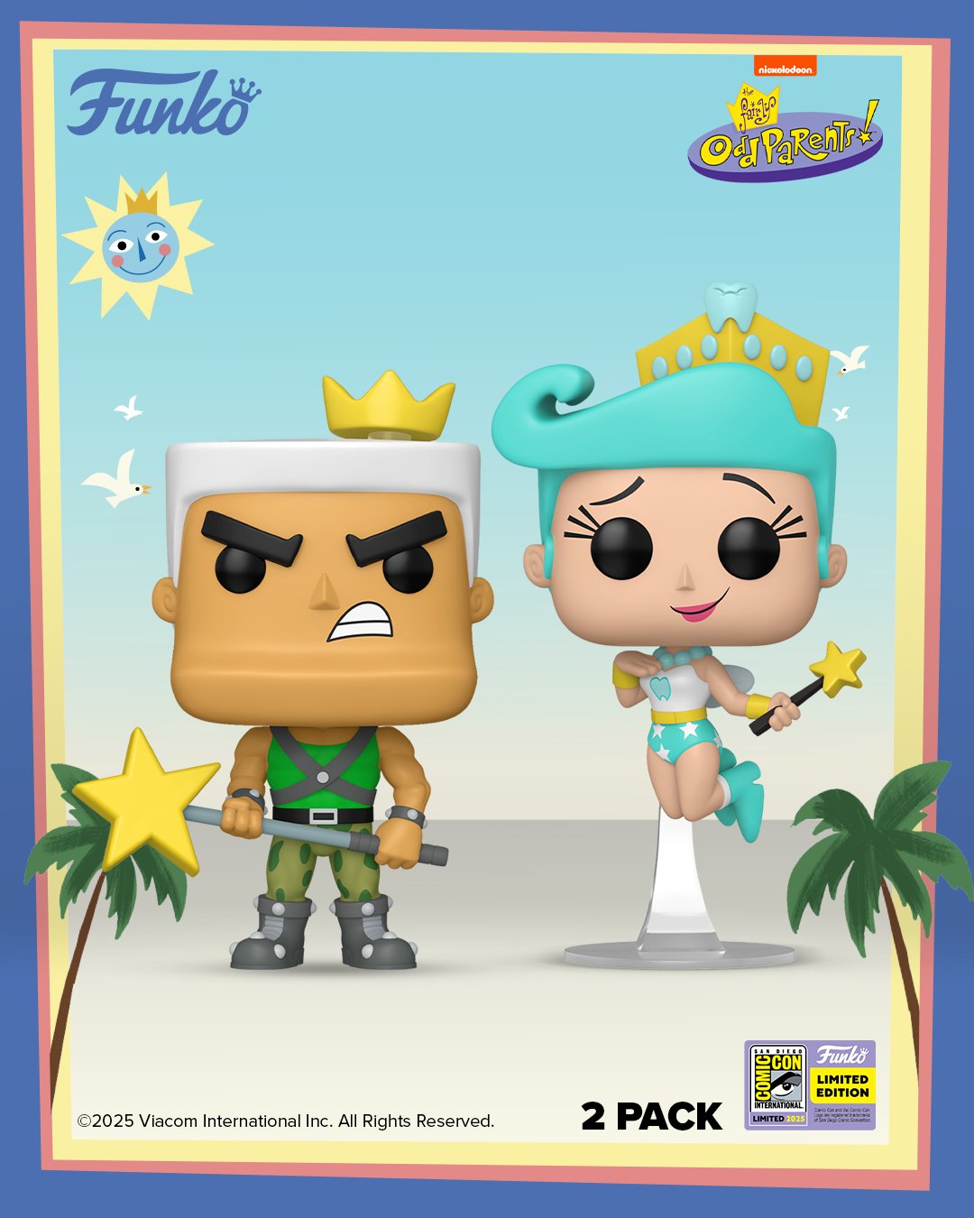 Fairly OddParents Jorgen Von Strangle & Tooth Fairy 2-Pack