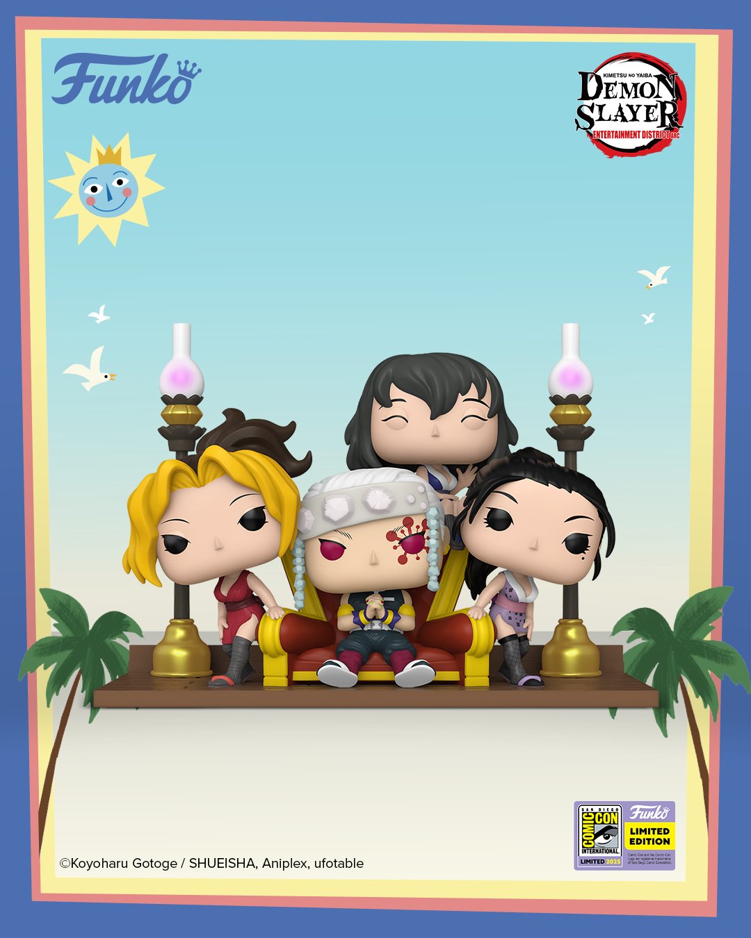 Demon Slayer Tengen with His Wives - POP! Moment