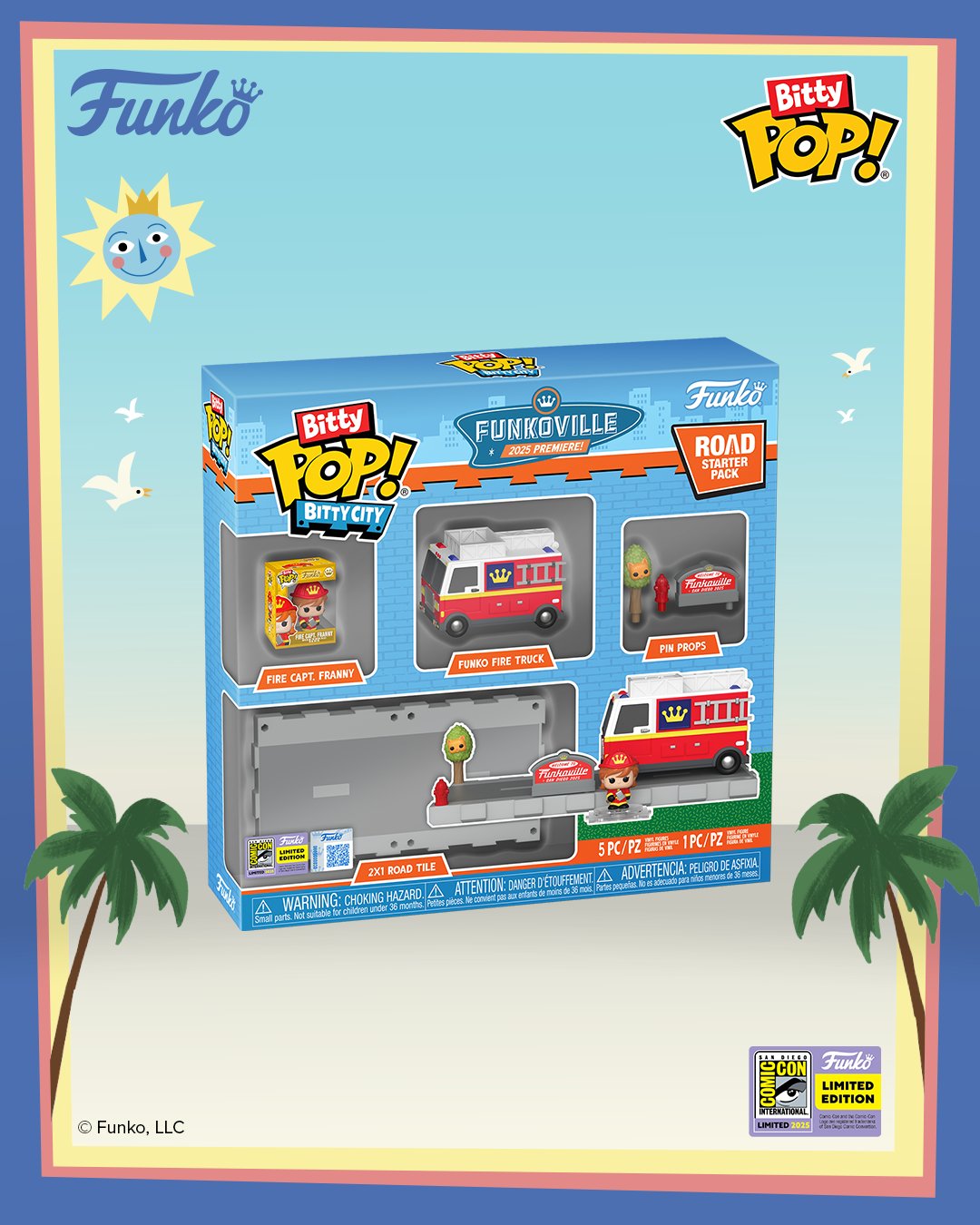 Bitty City Funkoville Road Starter Pack