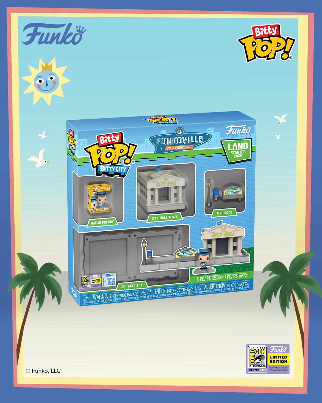 Bitty City Funkoville Land Starter Pack