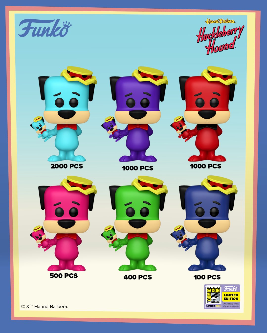 Huckleberry Hound Variants